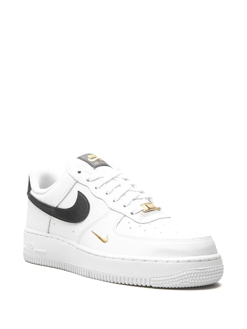 Nike Air Force 1 Low Essential "White/Black/Gold" sneakers