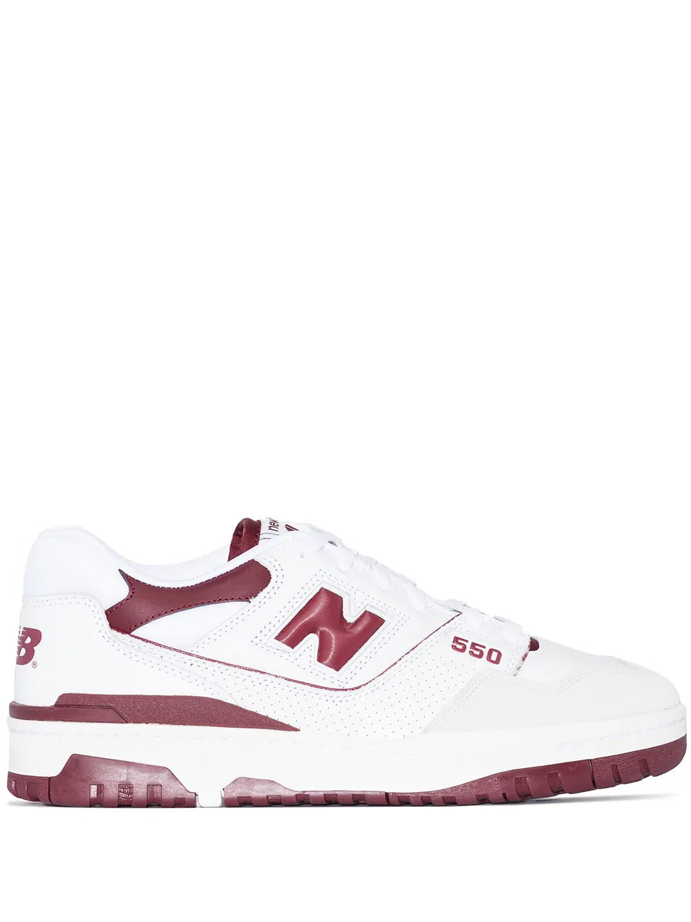 New Balance 550 "Burgundy" low-top sneakers