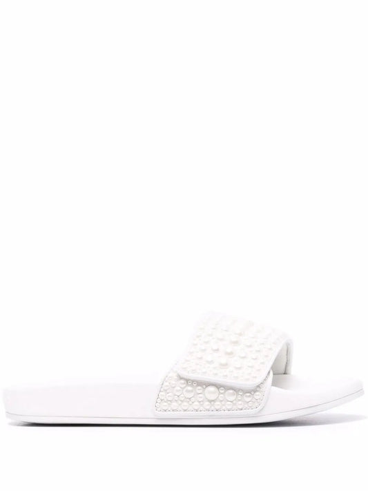 Jimmy Choo Fitz embellished slides