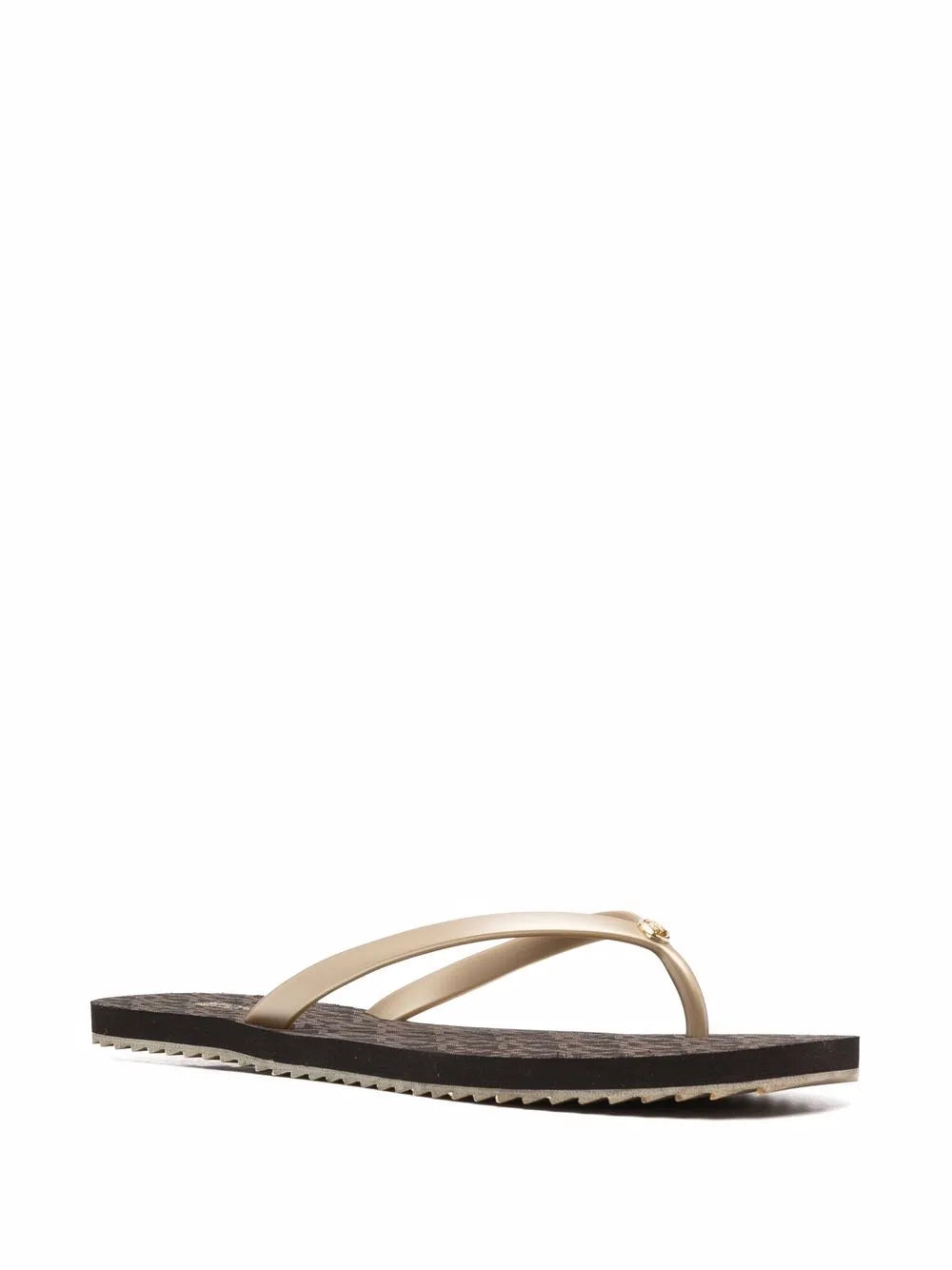 Michael Michael Kors monogram-print flip flops