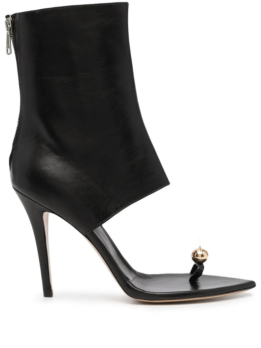 Natasha Zinko open-toe high-heeled boots