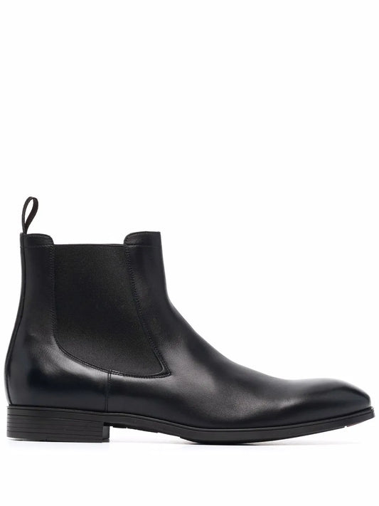 Santoni leather Chelsea boots