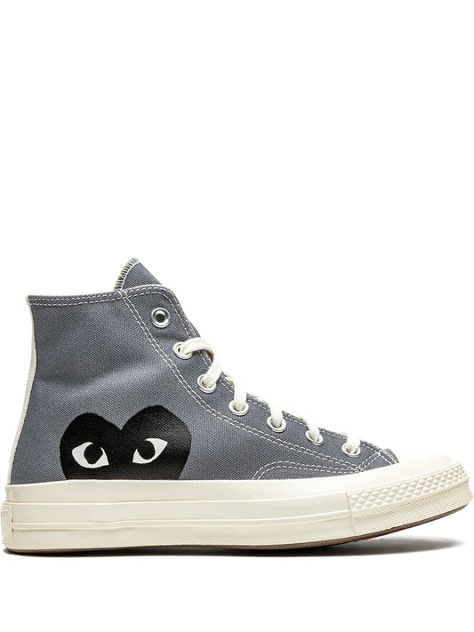 Converse x Comme Des Garçons Play Chuck 70 Hi "Steel Gray" sneakers