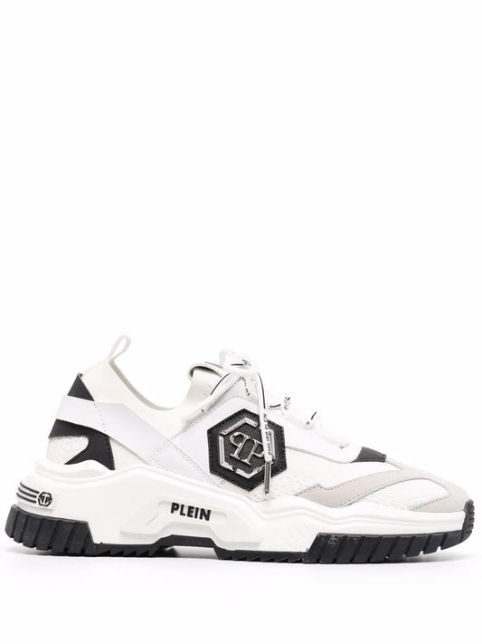 Philipp Plein Predator panelled low-top sneakers
