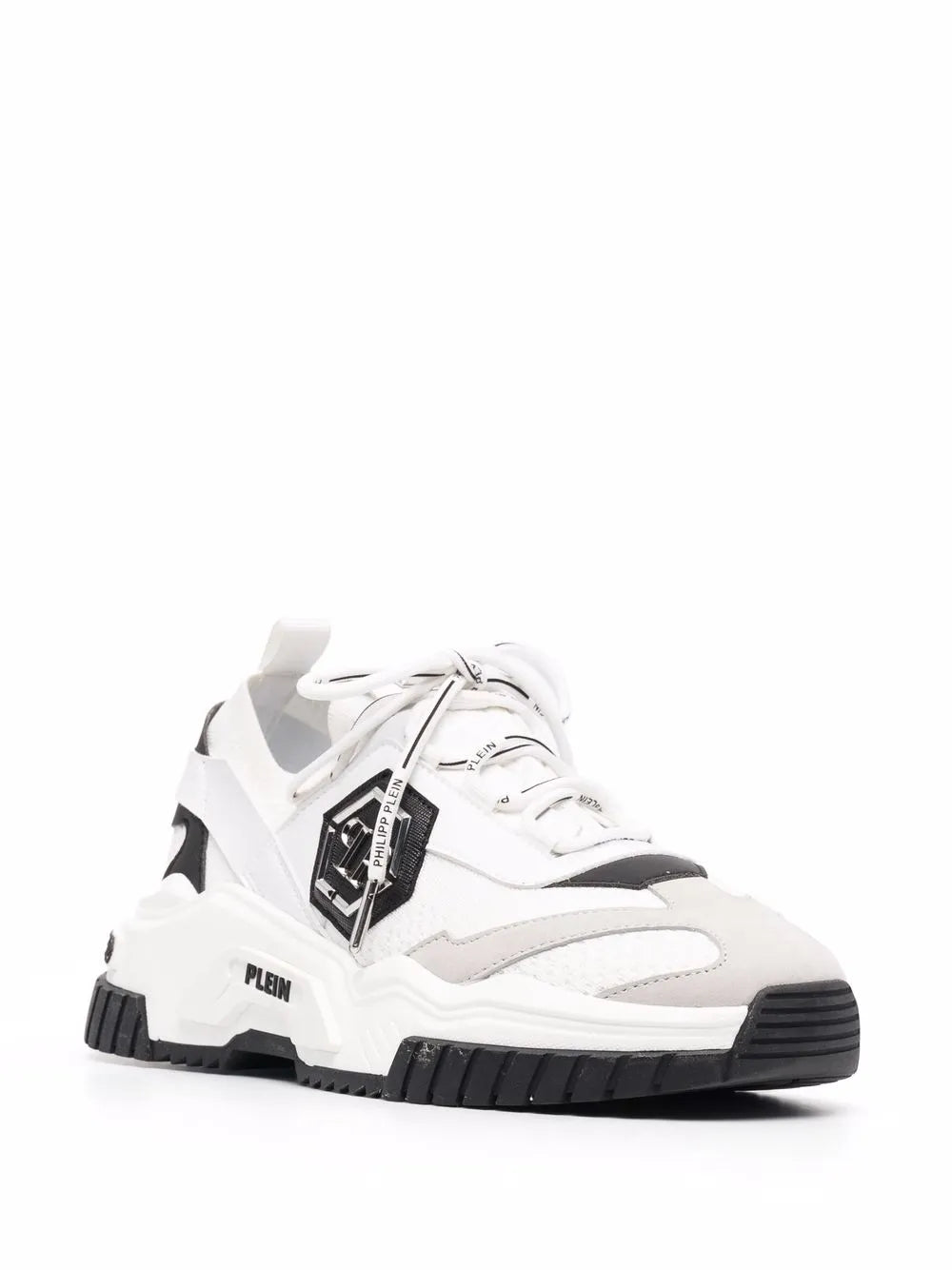 Philipp Plein Predator panelled low-top sneakers