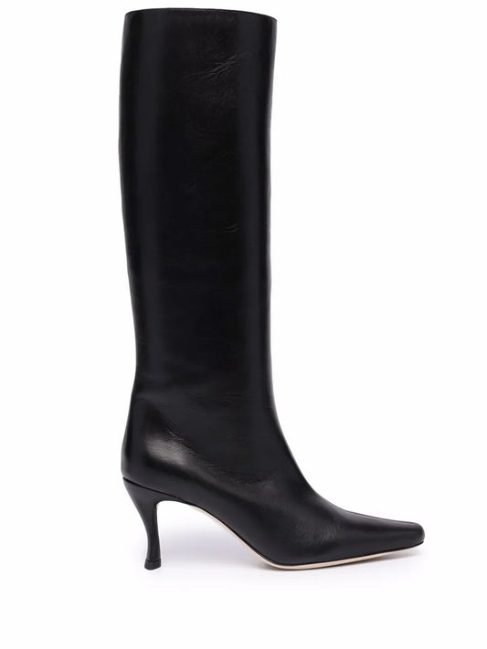 BY FAR pointed knee-length boots