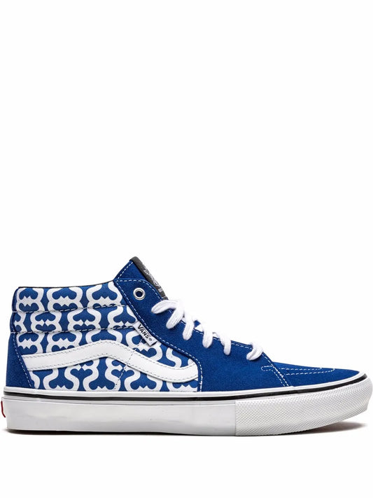 Vans x Supreme Grosso Mid "Monogram S - Royal" sneakers
