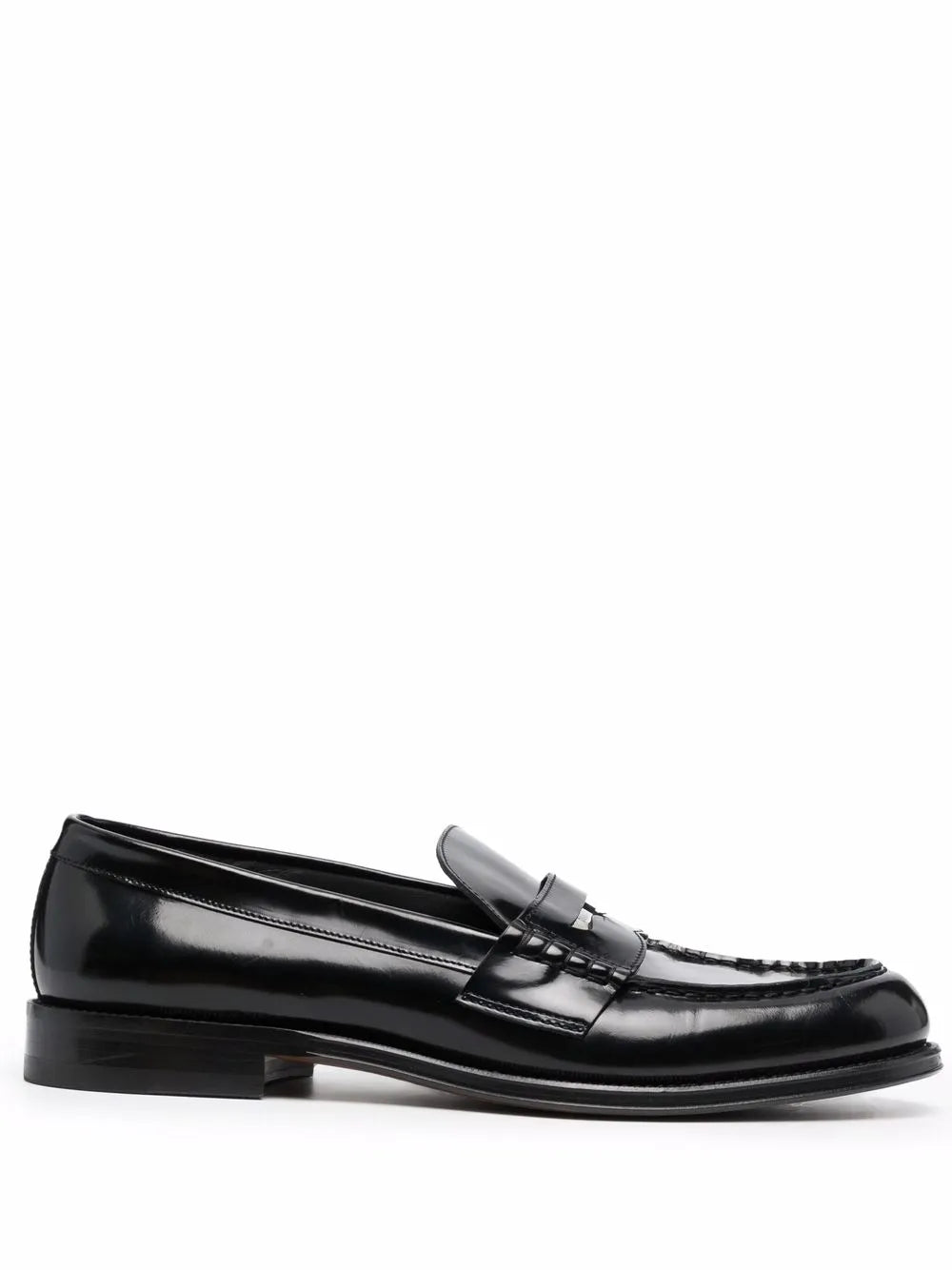 DSQUARED2 high-shine penny loafers