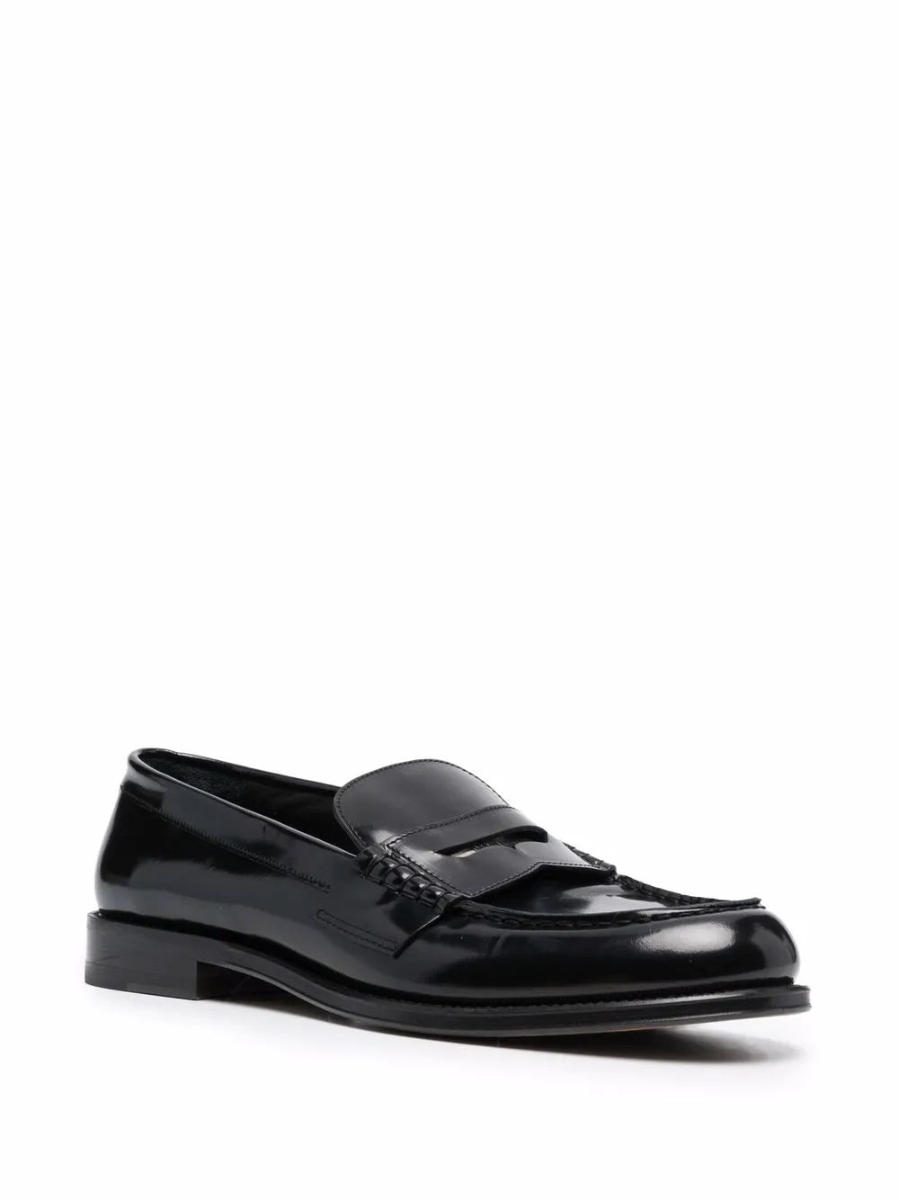 DSQUARED2 high-shine penny loafers