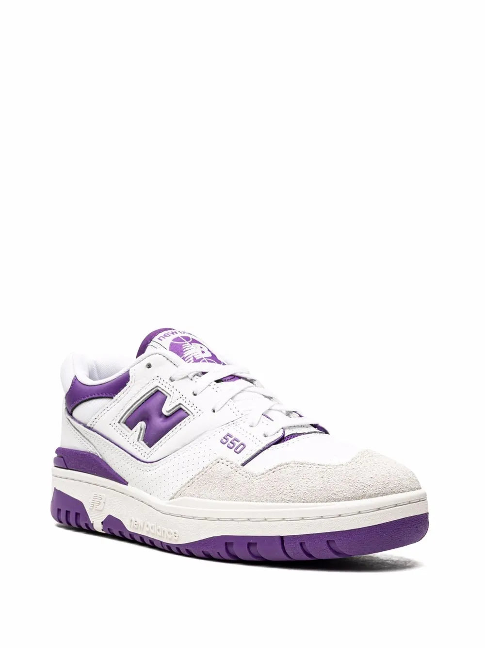 New Balance 550 "White/Purple" sneakers
