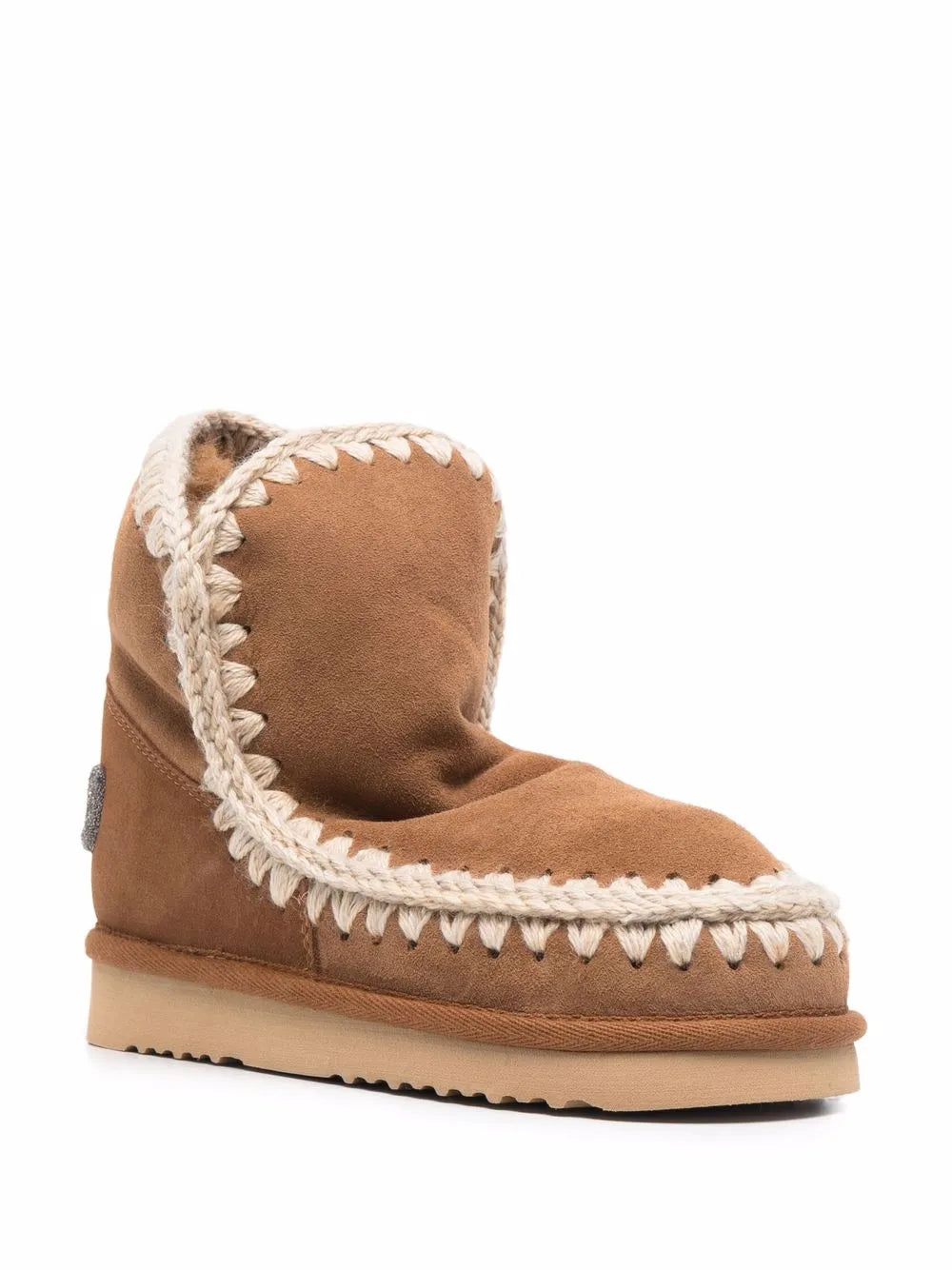 Mou whipstitch-detail boots