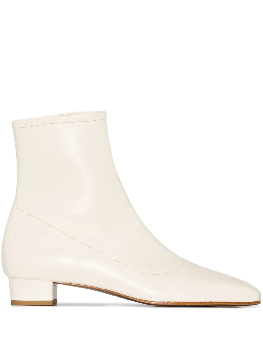 BY FAR Este 30mm square-toe ankle boots