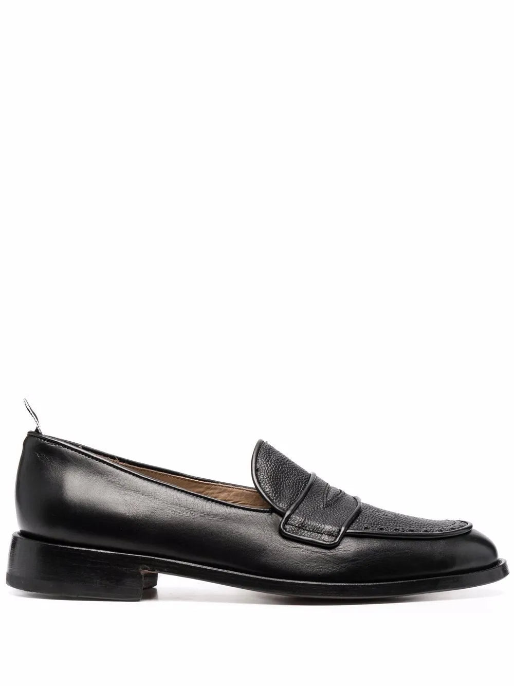 Thom Browne RWB-tag penny loafers