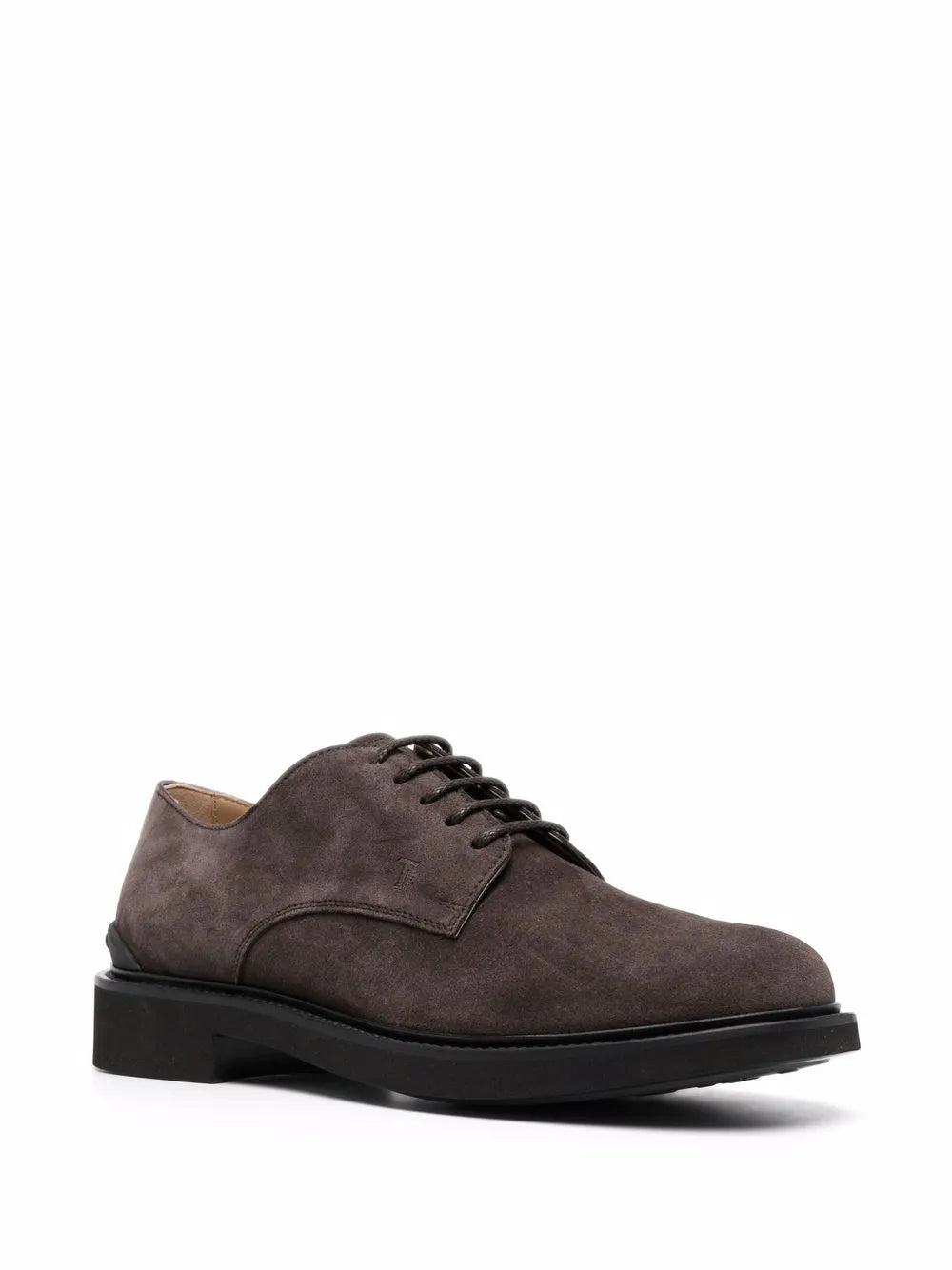 Tod's almond-toe lace-up Derby shoes