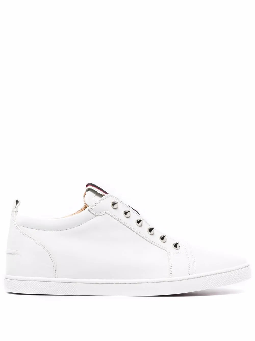 Christian Louboutin studded slip-on leather sneakers 