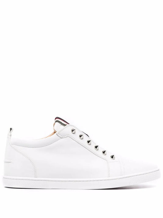 Christian Louboutin studded slip-on leather sneakers 