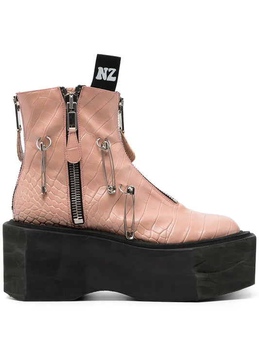 Natasha Zinko ring flatform boots