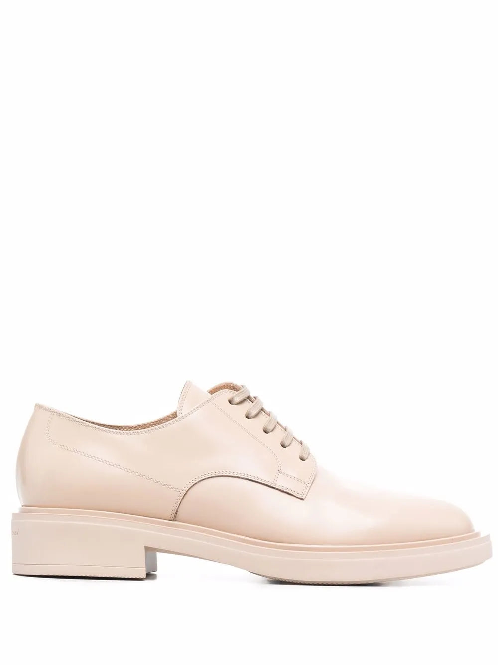 Gianvito Rossi leather lace-up shoes