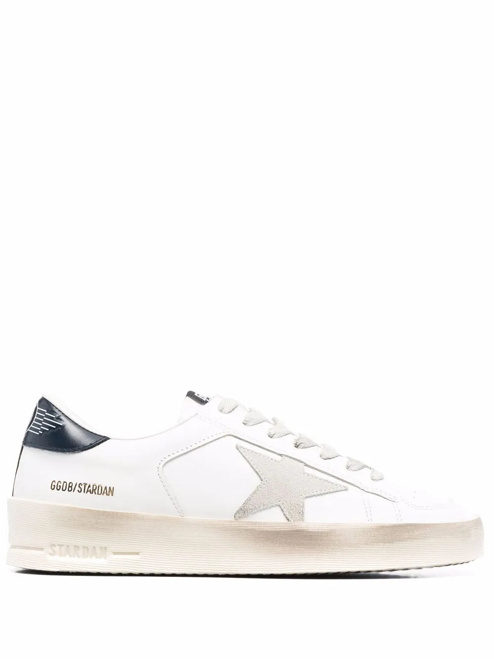Golden Goose star-patch lace-up sneakers