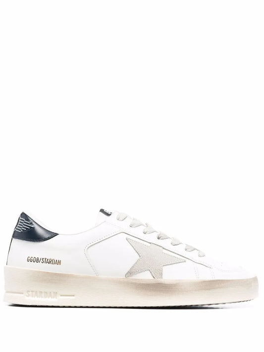 Golden Goose star-patch lace-up sneakers