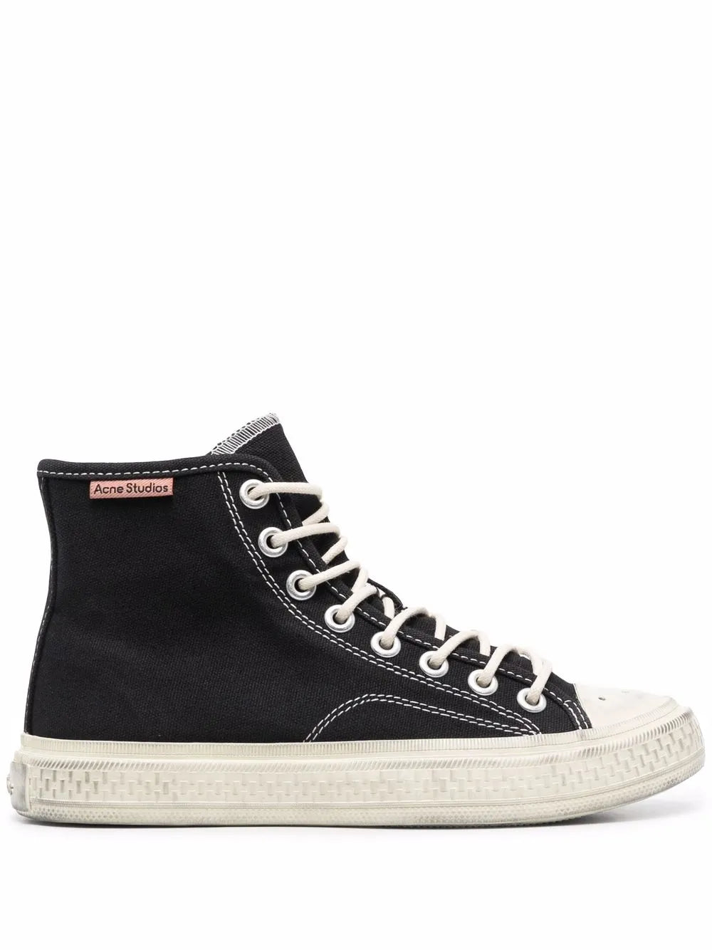 Acne Studios Ballow tumbled high-top sneakers