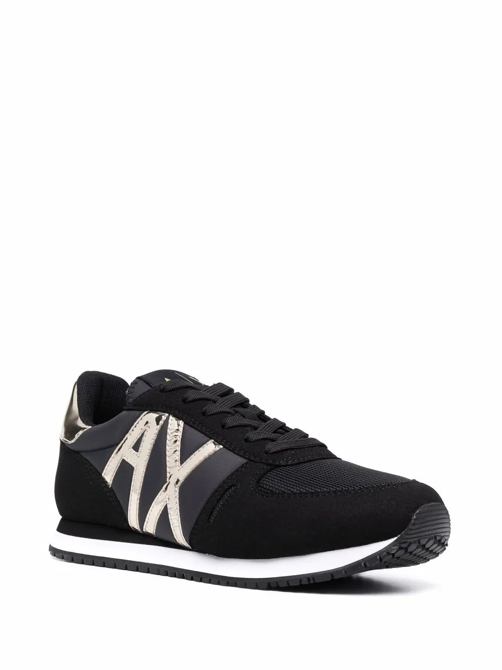 Armani Exchange side logo-print sneakers