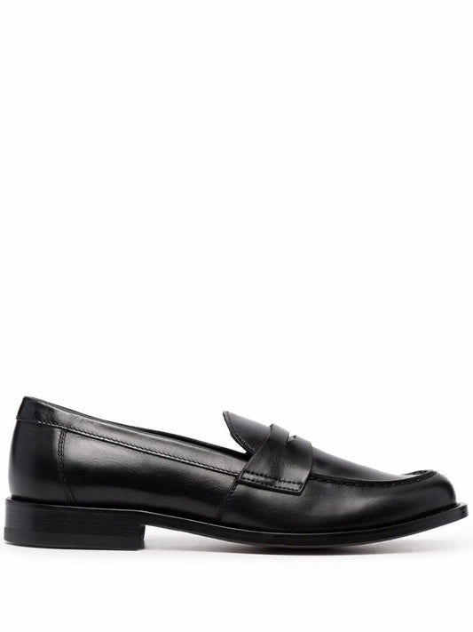 Scarosso Harper leather penny loafers