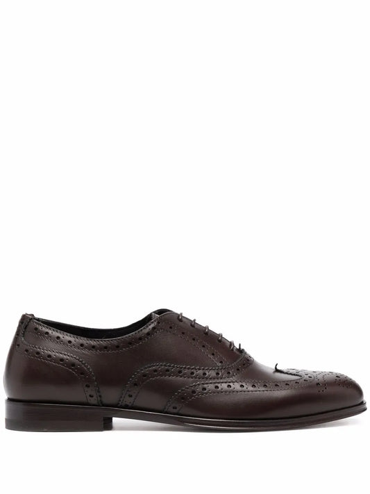 Scarosso Judy lace-up leather brogues