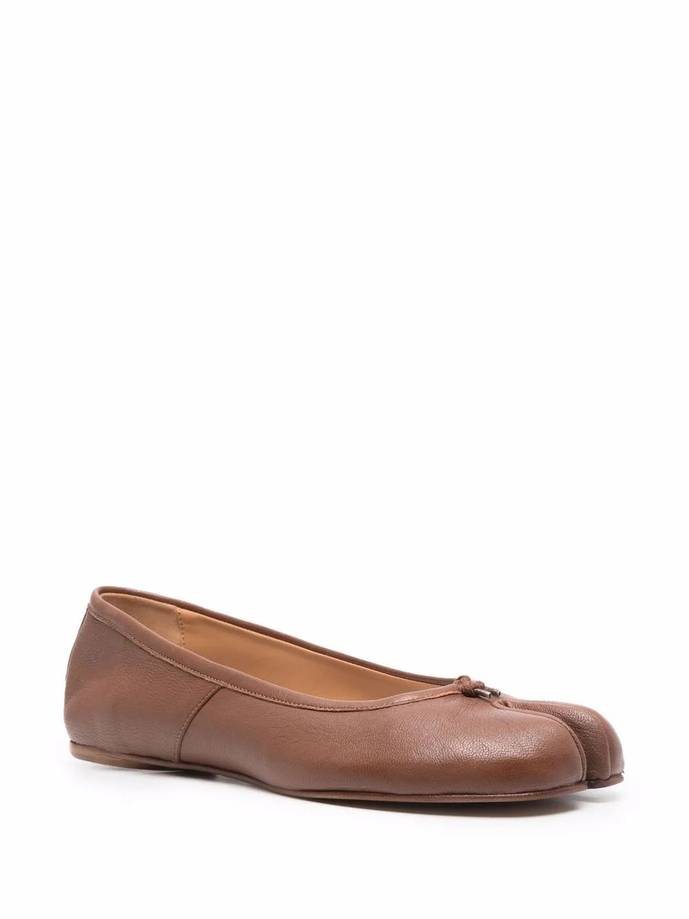 Maison Margiela Tabi leather ballerina shoes