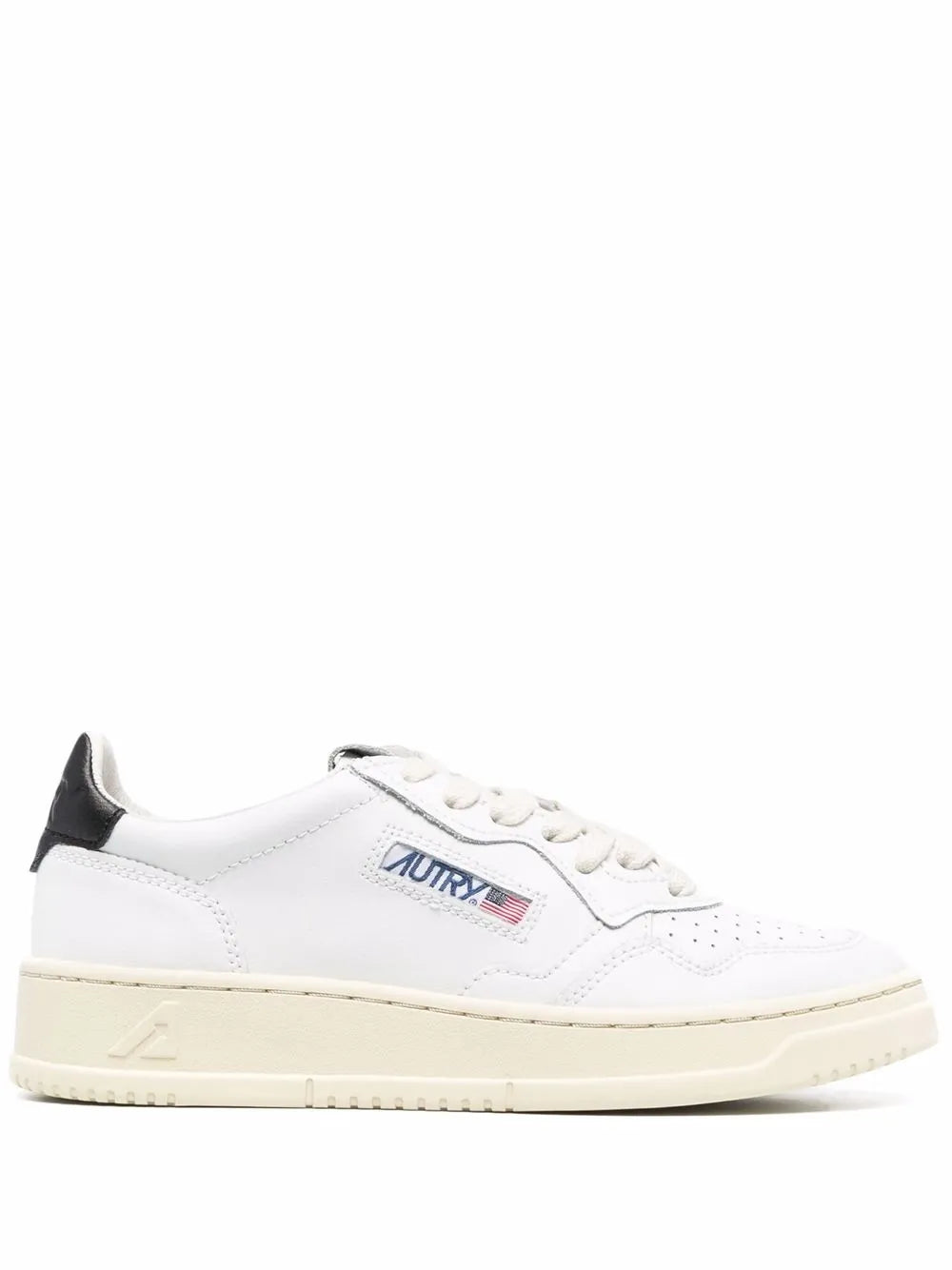 Autry logo-patch low-top sneakers
