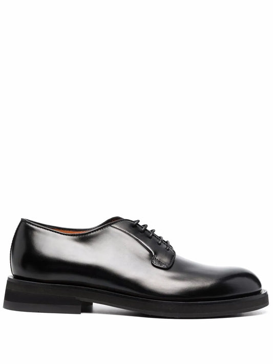 Santoni lace-up derby shoes
