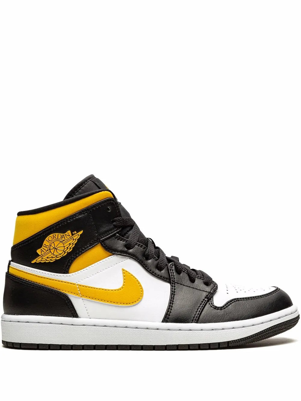 Jordan Air Jordan 1 Mid "White/Pollen/Black" sneakers
