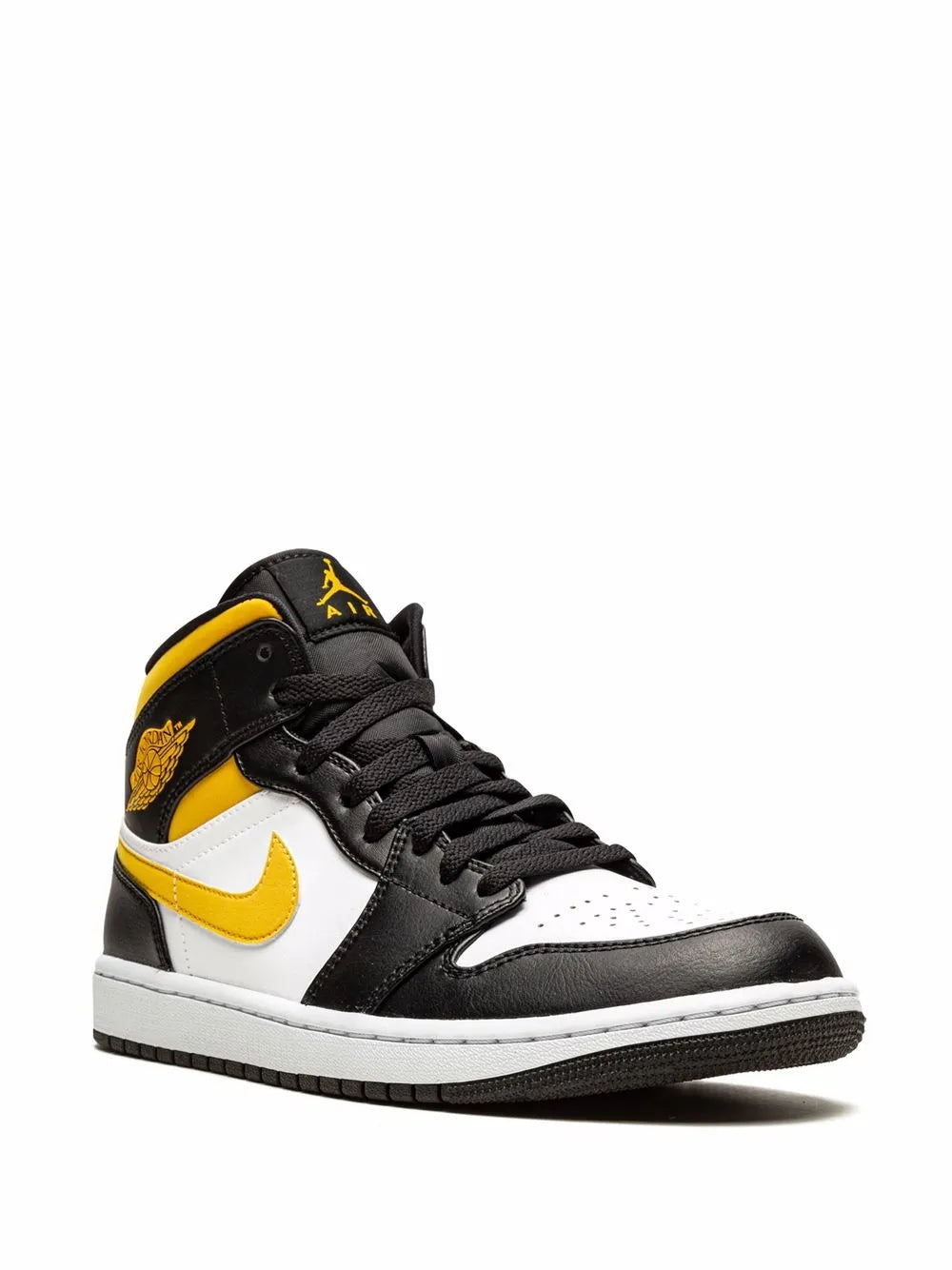 Jordan Air Jordan 1 Mid "White/Pollen/Black" sneakers