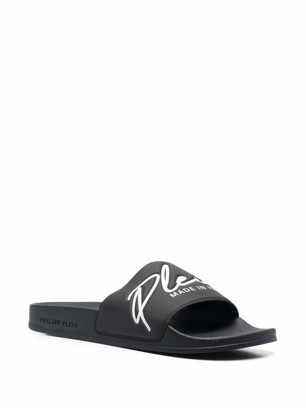 Philipp Plein embossed logo slides