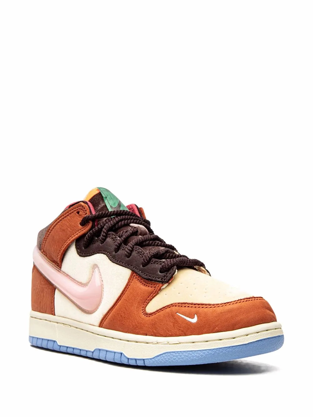 Nike x Social Status Dunk Mid "Chocolate Milk" sneakers