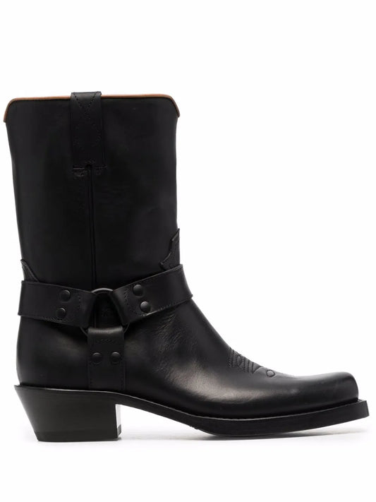 Buttero Elba mid-calf cowboy boots