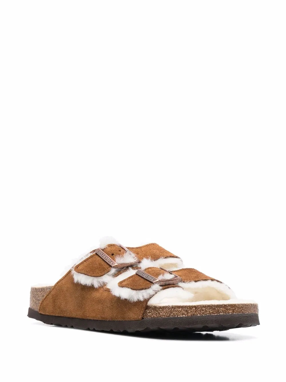 Birkenstock Arizona fur-lined sandals