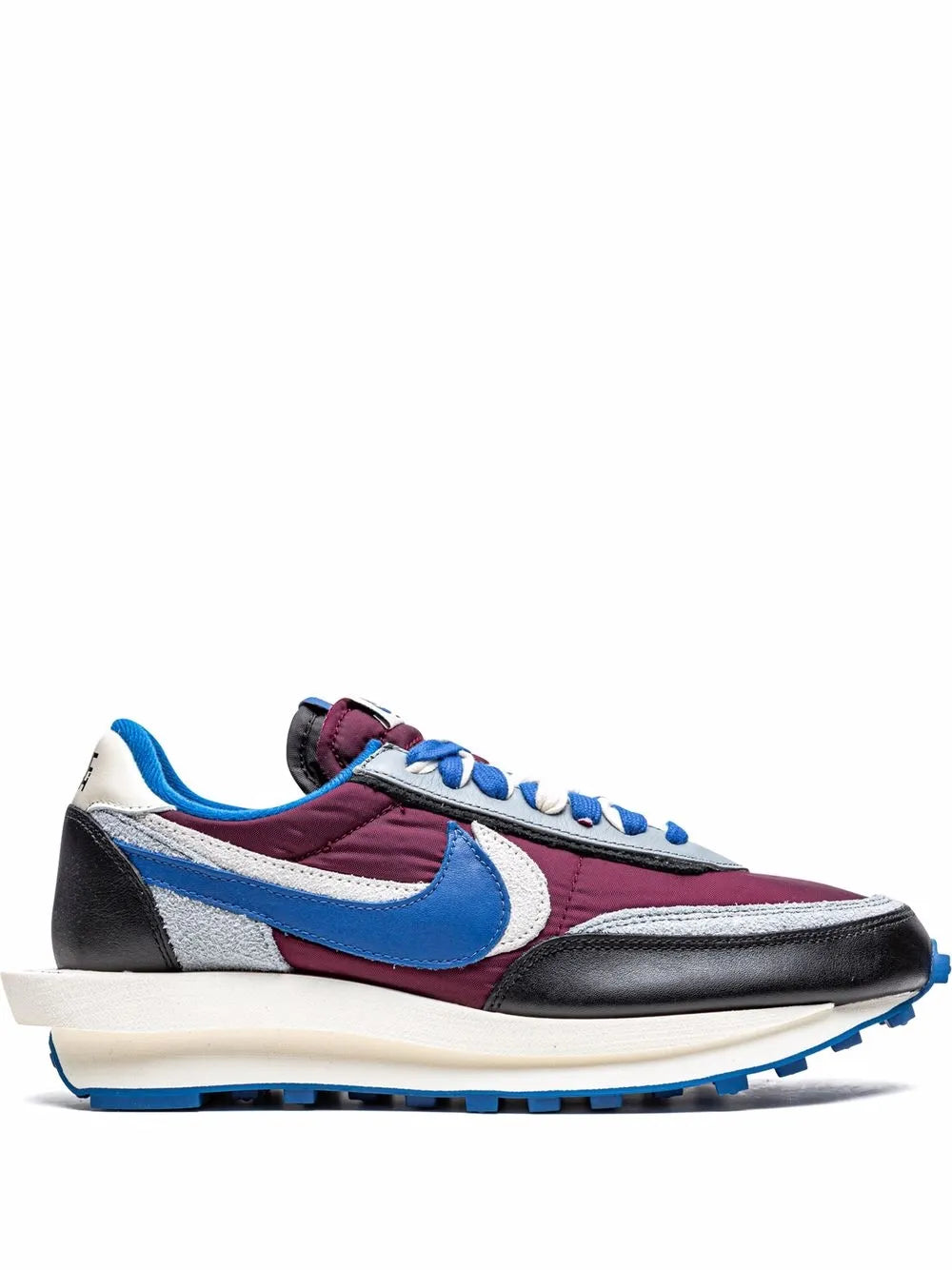 Nike x sacai x Undercover LDWaffle "Night Maroon" sneakers