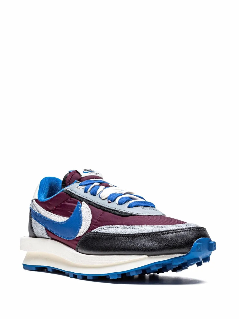 Nike x sacai x Undercover LDWaffle "Night Maroon" sneakers