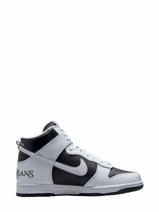 Nike x Supreme SB Dunk High "By Any Means - White/Black" sneakers