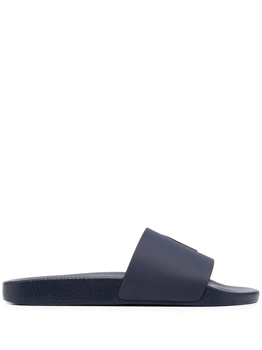 Polo Ralph Lauren logo-print slides