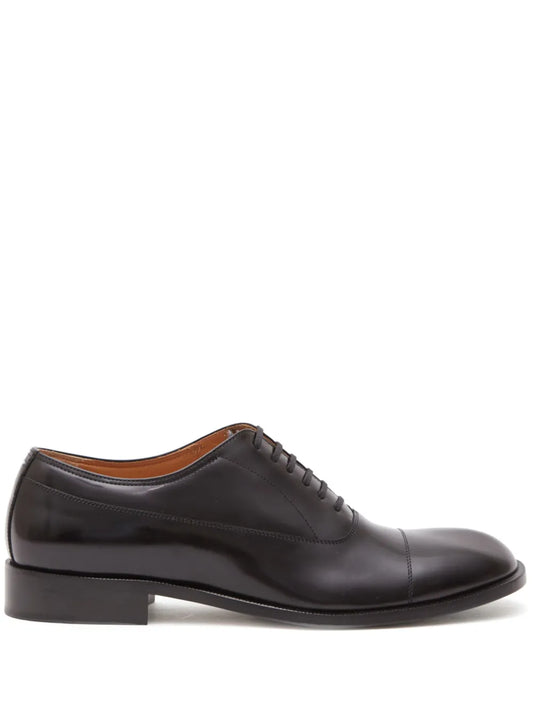 Maison Margiela waxed leather Oxford shoes