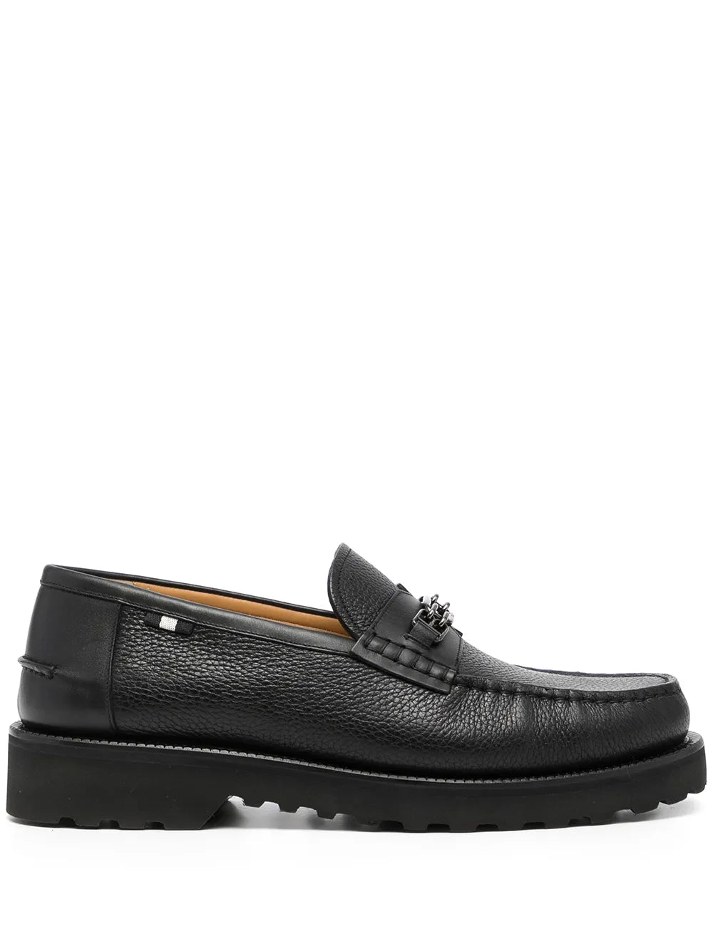 Bally chain-link detail loafers