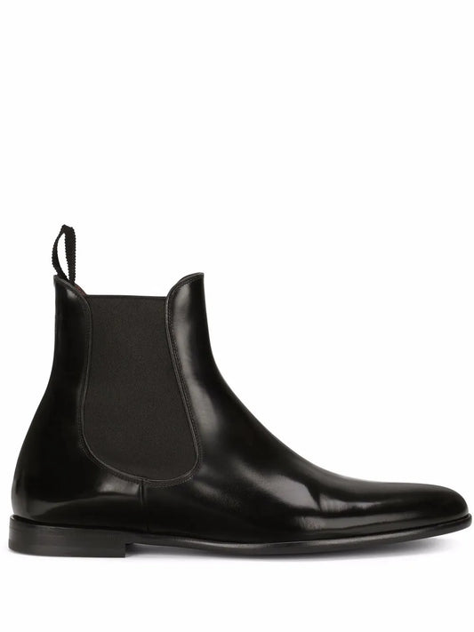 Dolce & Gabbana Chelsea leather boots