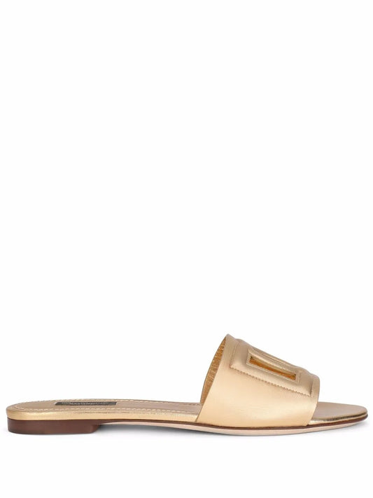 Dolce & Gabbana DG-logo leather sandals