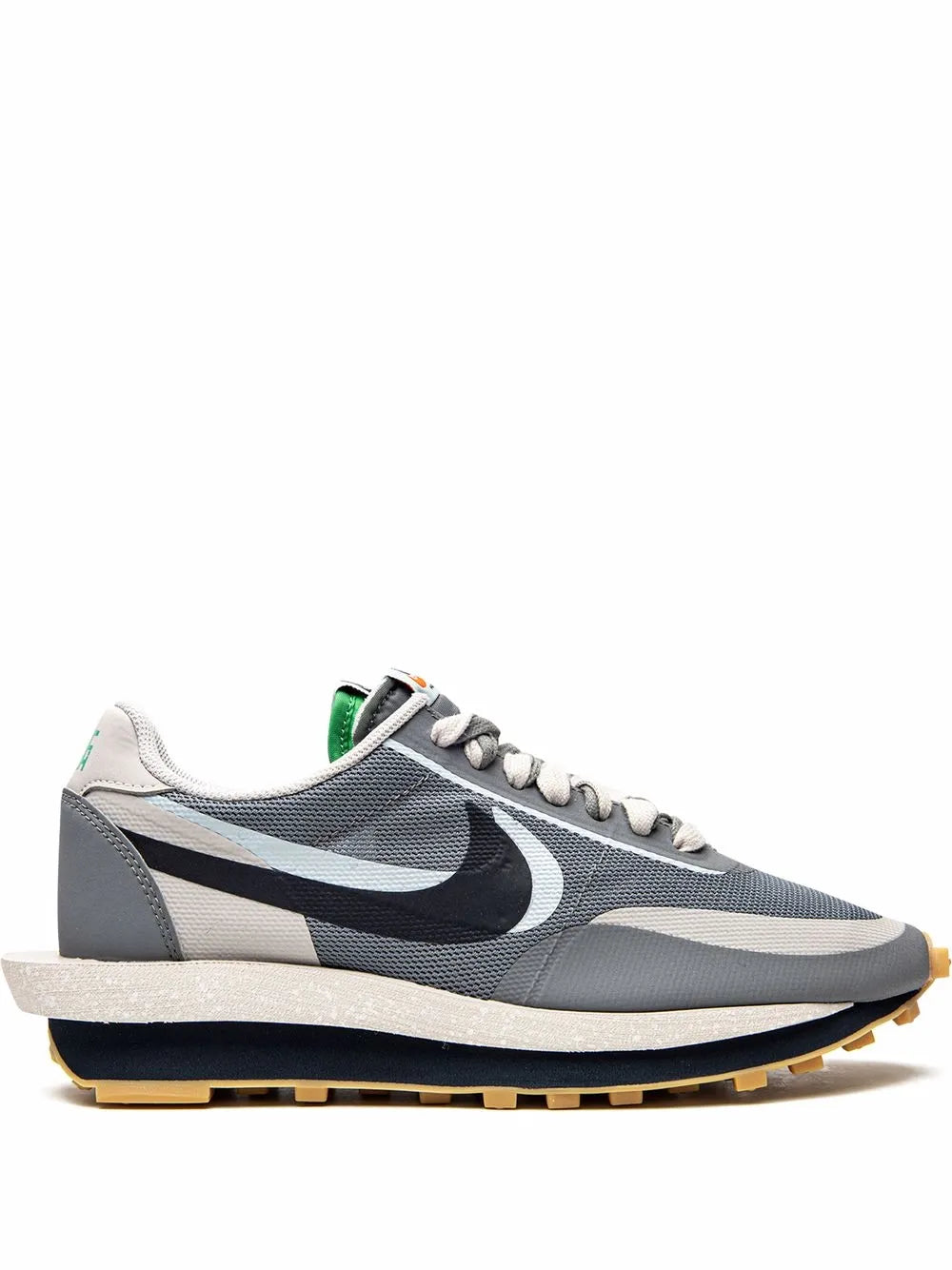 Nike x CLOT x sacai LDWaffle "Cool Grey" sneakers