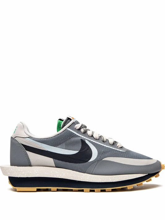 Nike x CLOT x sacai LDWaffle "Cool Grey" sneakers