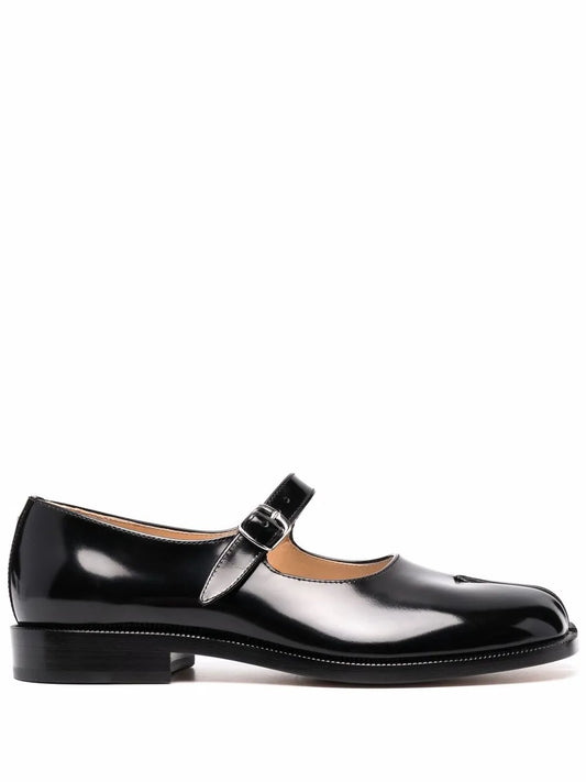 Maison Margiela Tabi leather Mary-Jane shoes