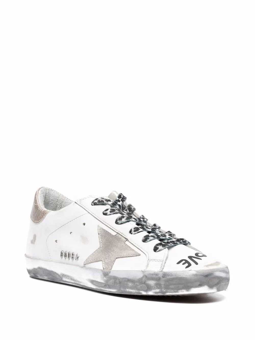 Golden Goose Super-Star Love print sneakers 