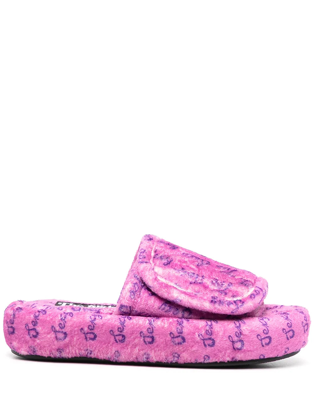 Natasha Zinko Too Sexy touch-strap slides